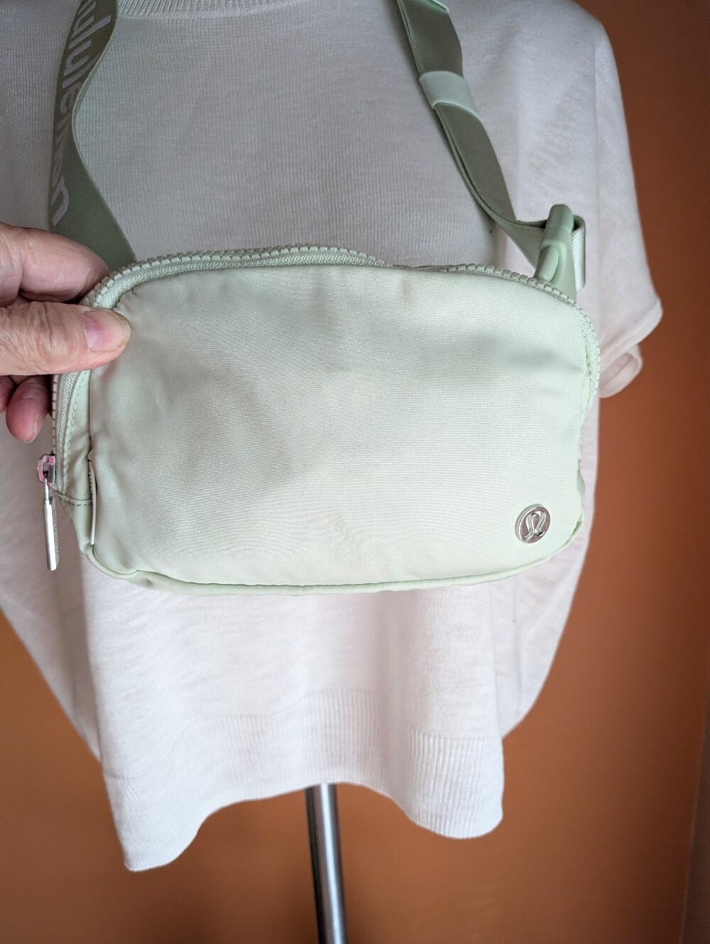 Lululemon Sage Green Belt Bag